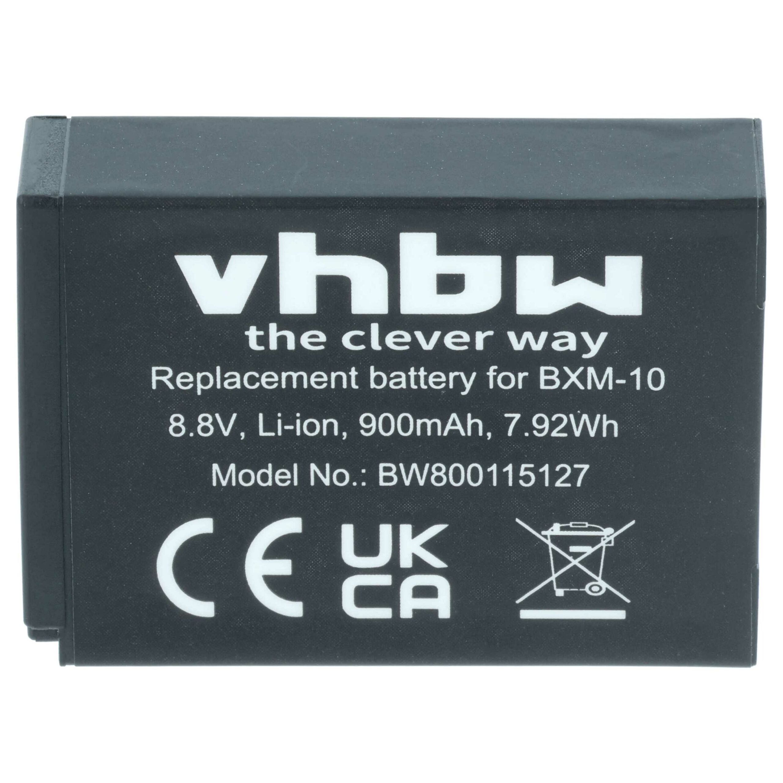 Bateria vhbw para XiaoYi Yi M1 (900mAh, 8.8V, Li-Ion) - Image 3