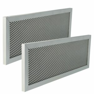 2x Filtro de Gordura Metálico vhbw para Exaustor Klarstein 10035417, 52035417