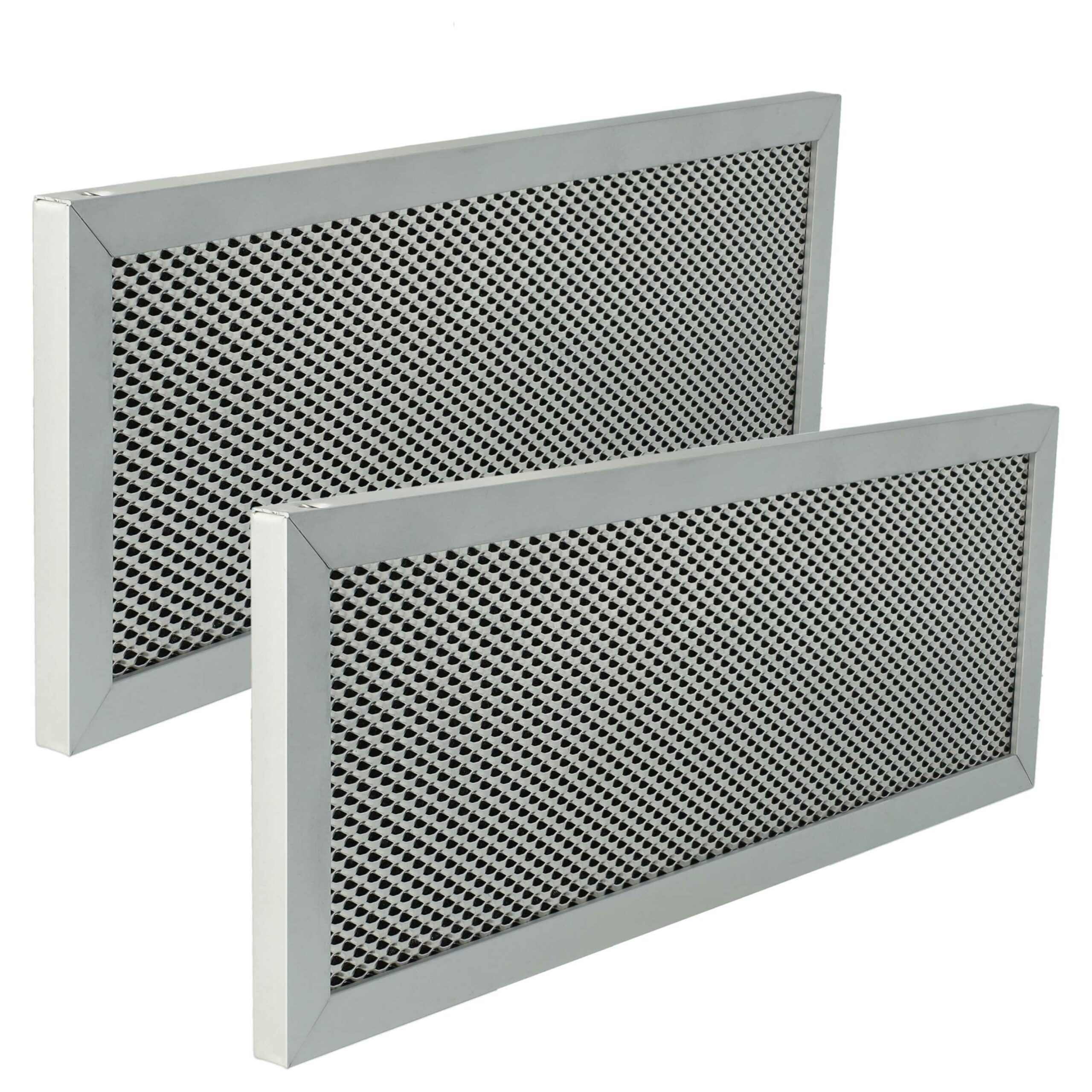 2x Filtro de Gordura Metálico vhbw para Exaustor Klarstein 10035417, 52035417