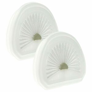 2x Filtro de substituição vhbw para aspirador Black & Decker VPF30, N600601, VLPF10
