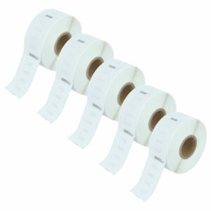 5x Rolos de Etiquetas vhbw para Dymo 11355 - 19 mm x 51 mm