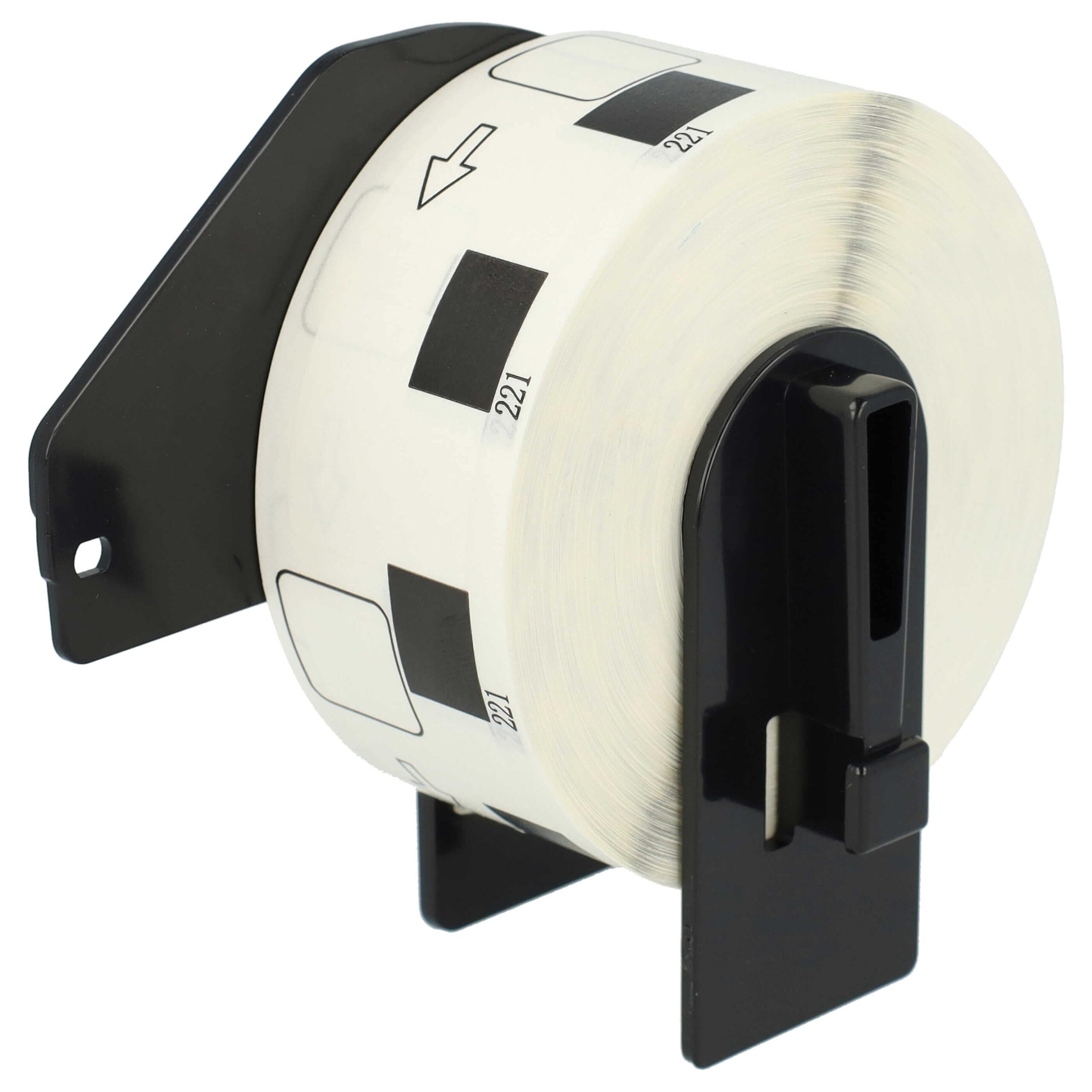 Rolo de Etiquetas vhbw substitui Brother DK-11221 - 23 mm x 23 mm com Suporte - Image 2