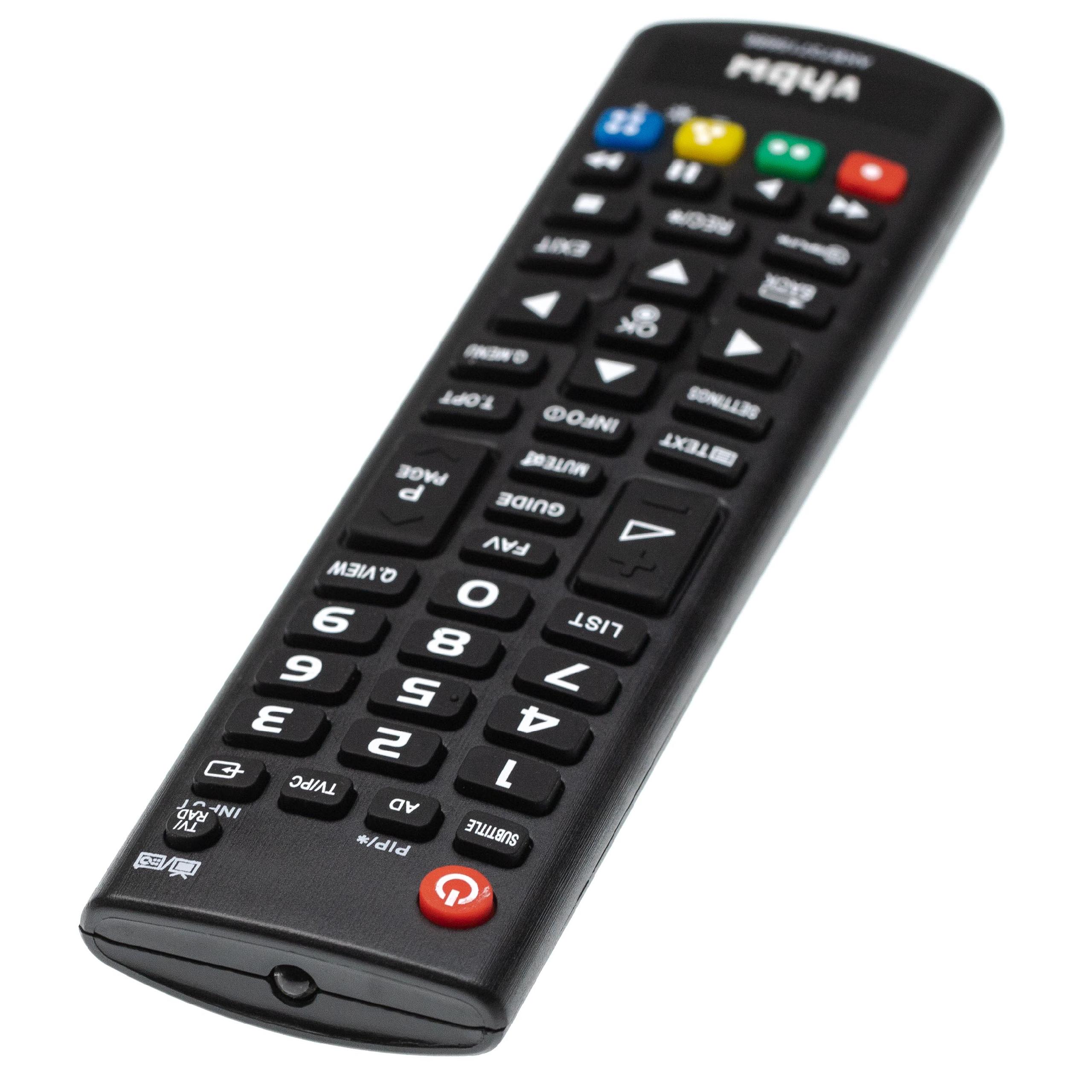 Comando à distância vhbw substitui LG AKB73715686 para TV LG 22MN43D, 22MT40D, 24MN43D - Image 2