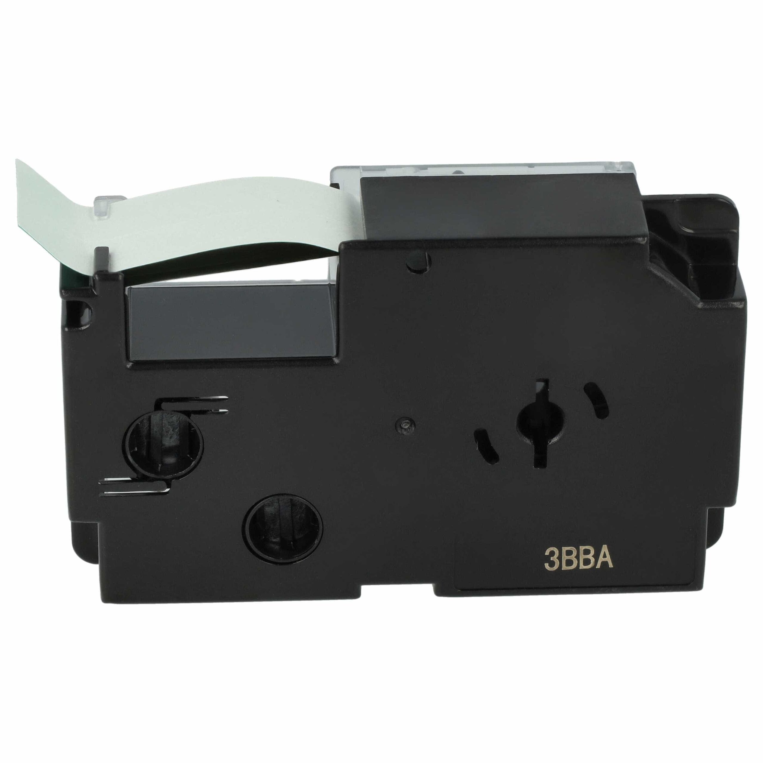 Fita de Etiquetas vhbw para Casio XR-18GN, XR-18GN1 - 18 mm, Preto sobre Verde - Image 4