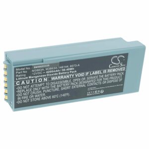 Bateria vhbw para Equipamento Médico Philips M3848A 4200 mAh 12 V Li-MnO2