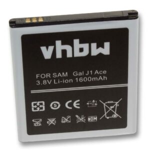 Bateria de Telemóvel vhbw para Samsung EB-BJ111ABE - 1600 mAh 3.8 V Li-Ion