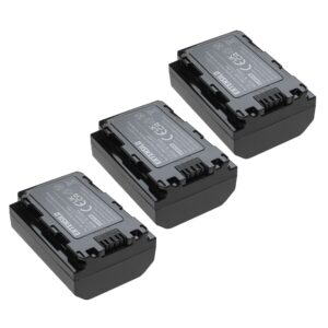 3x Baterias EXTENSILO compatíveis com Sony NP-FZ100 - 2000mAh, 7.2V