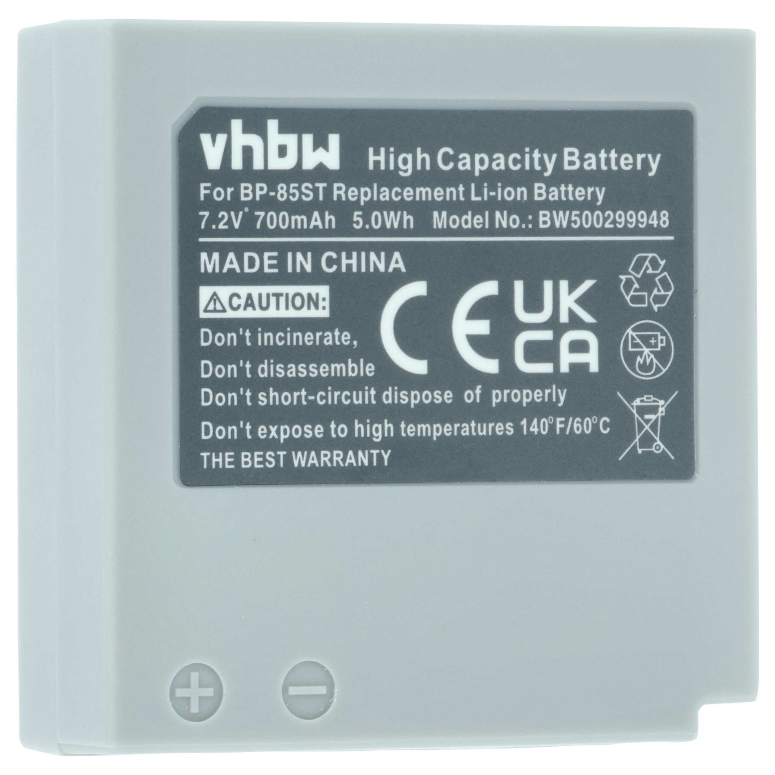 3x Baterias vhbw para Samsung BP-85ST (700 mAh, 7.2 V, Li-Ion) - Image 3