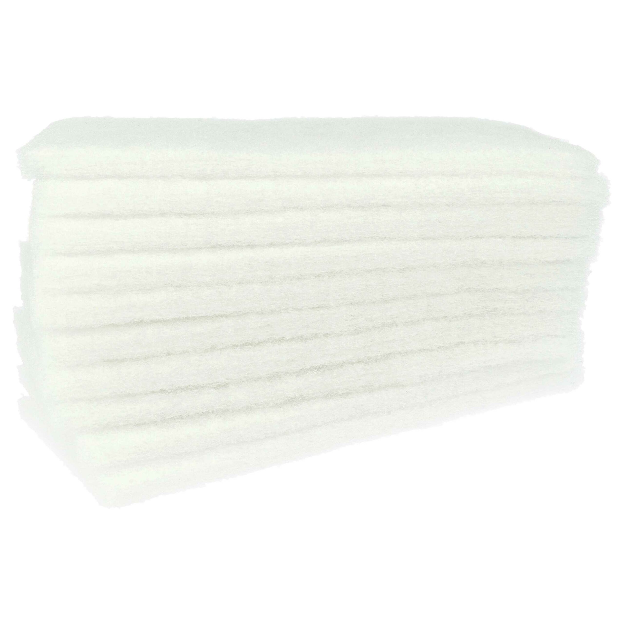 10x Filtros de Ar vhbw para Zehnder Vent - Classe G3, Branco - Image 2