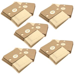 50x Sacos para Aspirador vhbw para Rowenta RO 123, Neo, Soam - Papel