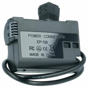 Acoplador CC vhbw substitui Nikon EP-5B para Câmaras Nikon