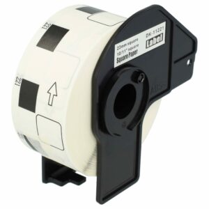 Rolo de Etiquetas vhbw substitui Brother DK-11221 - 23 mm x 23 mm com Suporte