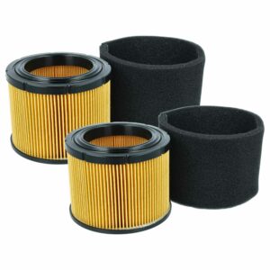 Conjunto de Filtros vhbw (Filtro de Espuma, Filtro de Ar) para Motor de Corta-Relvas Kawasaki