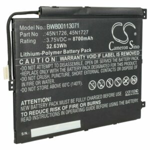 Bateria vhbw para Portátil Lenovo ThinkPad 10 - 8700 mAh