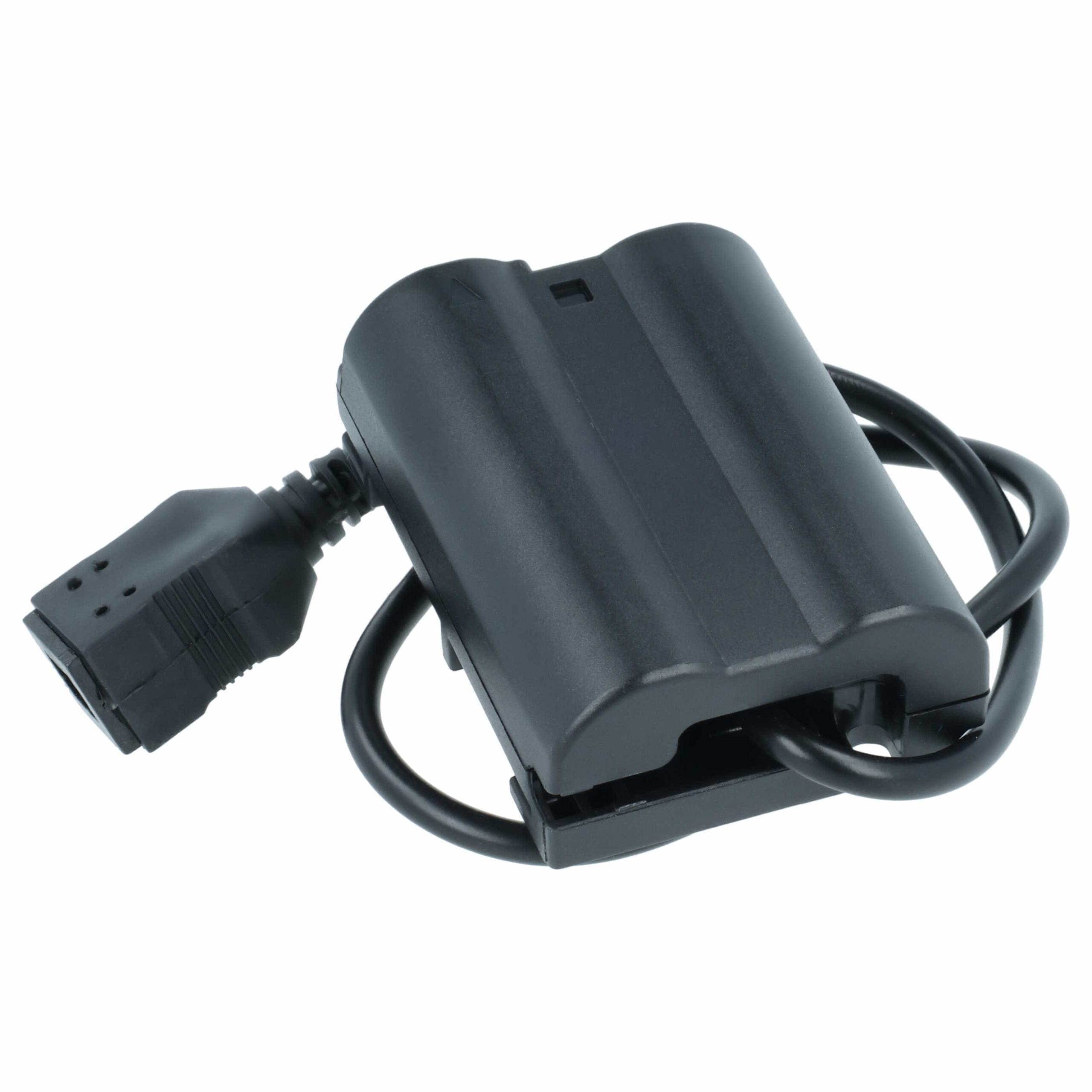 Acoplador CC vhbw substitui Nikon EP-5B para Câmaras Nikon - Image 3