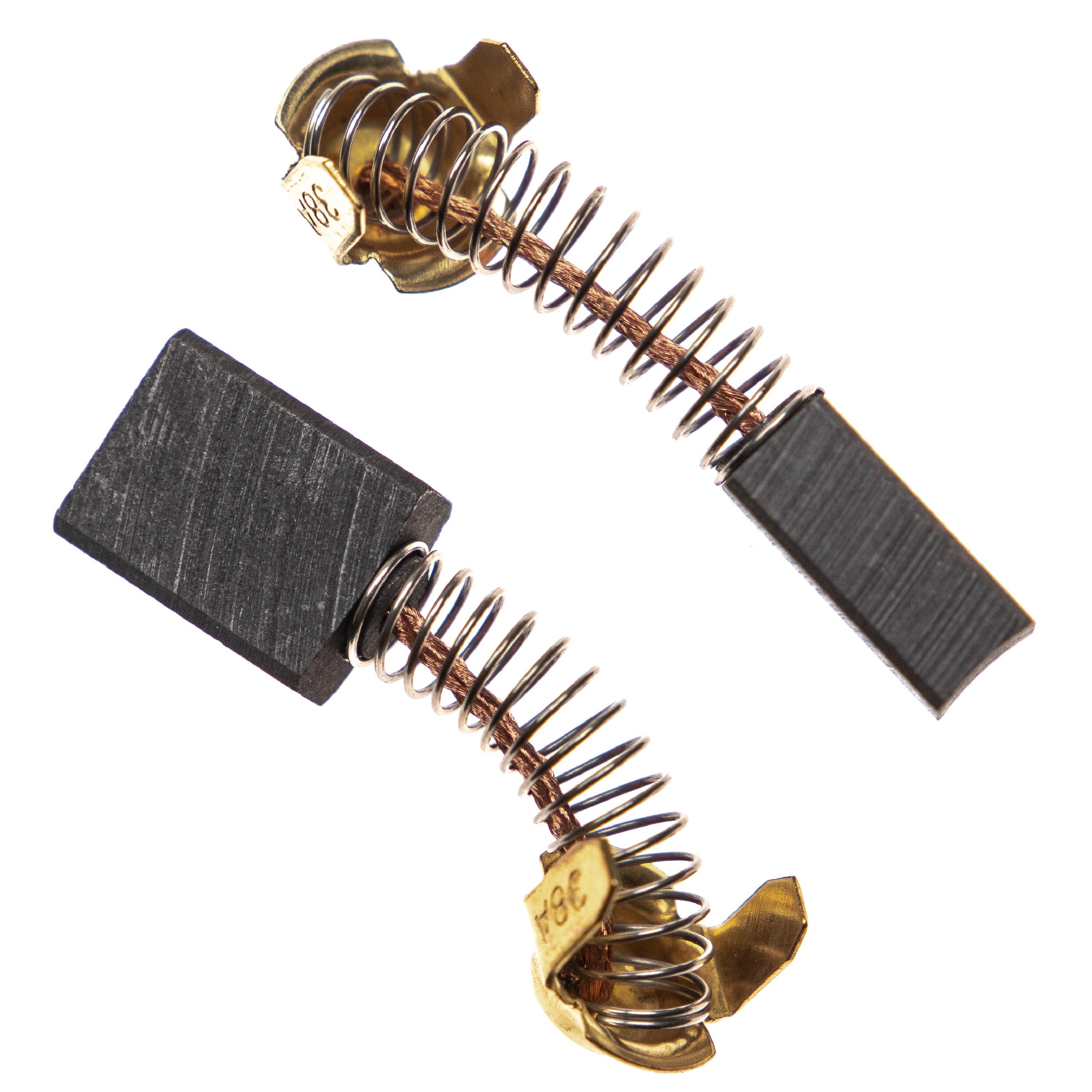 2x Escovas de Carvão vhbw para Ferramentas Elétricas Hitachi 999-065 - 16.5 x 13 x 7 mm - Image 2