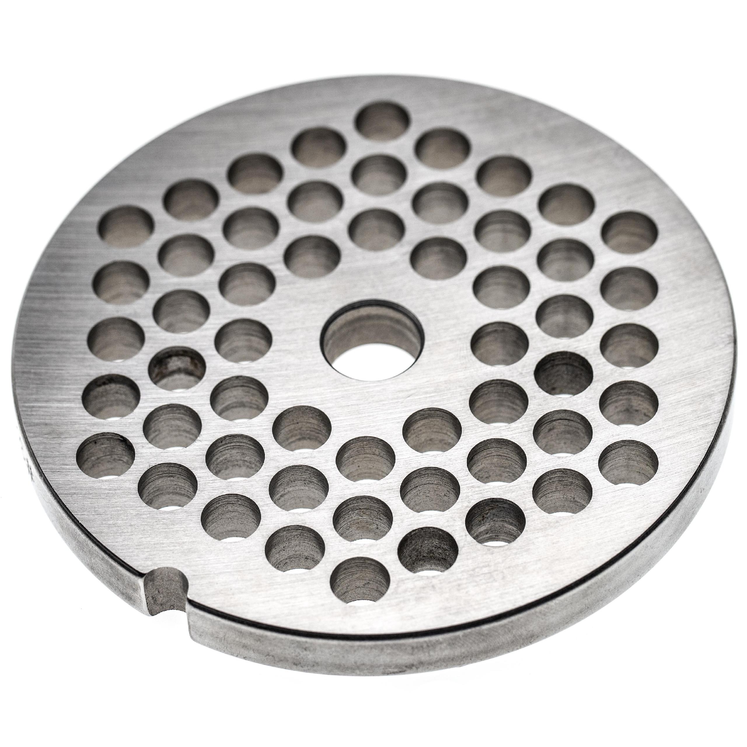 Disco para Picadora de Carne Tamanho 32 para Caso e Outros - Furo 8 mm, Aço Inoxidável