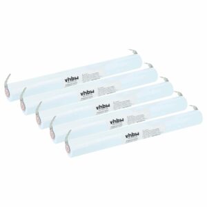 Bateria vhbw para Iluminação de Emergência Beghelli (6V, 2000 mAh, NiCd)