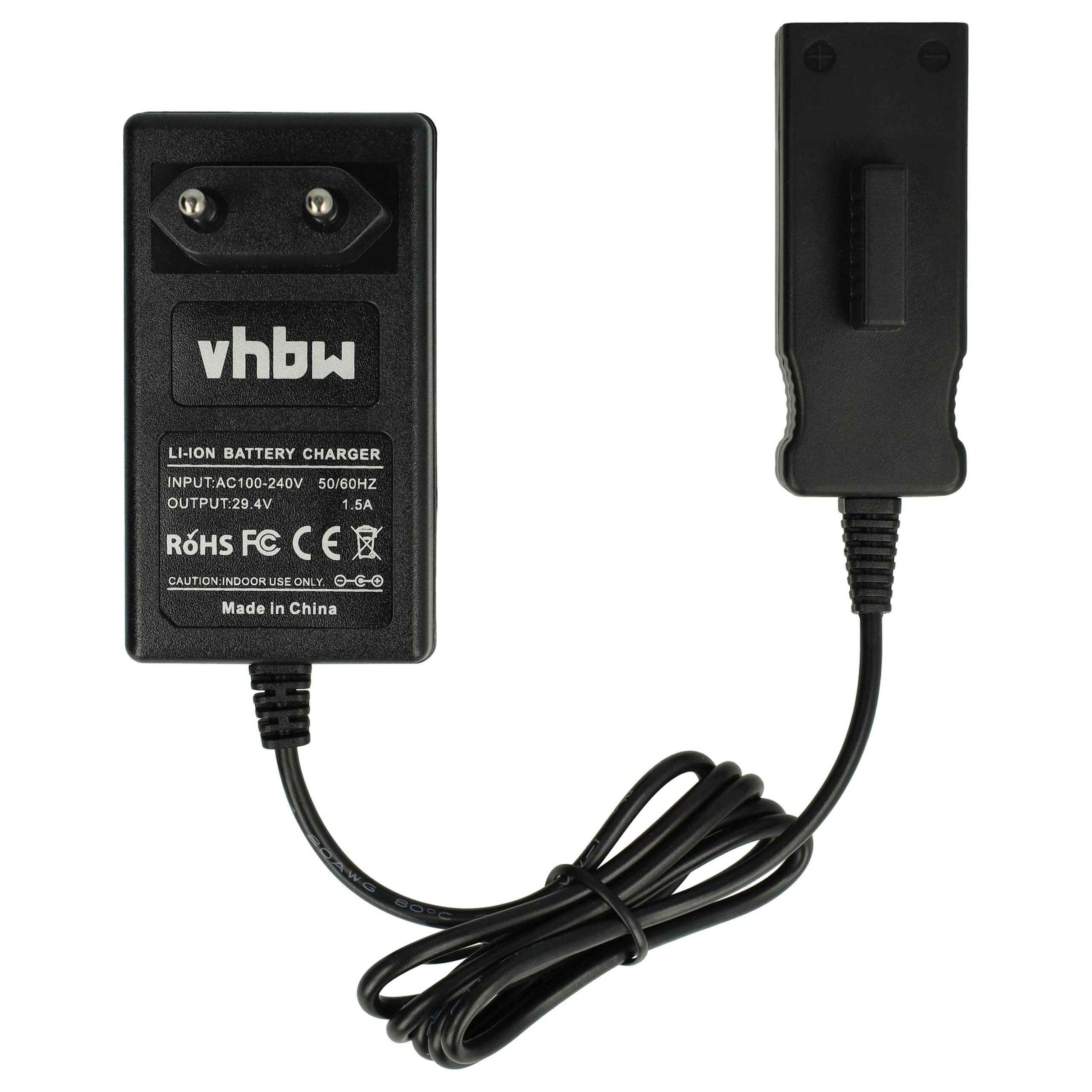 Carregador vhbw para Corta-relvas Robô Gardena 4025-20, 380 LI (25V)
