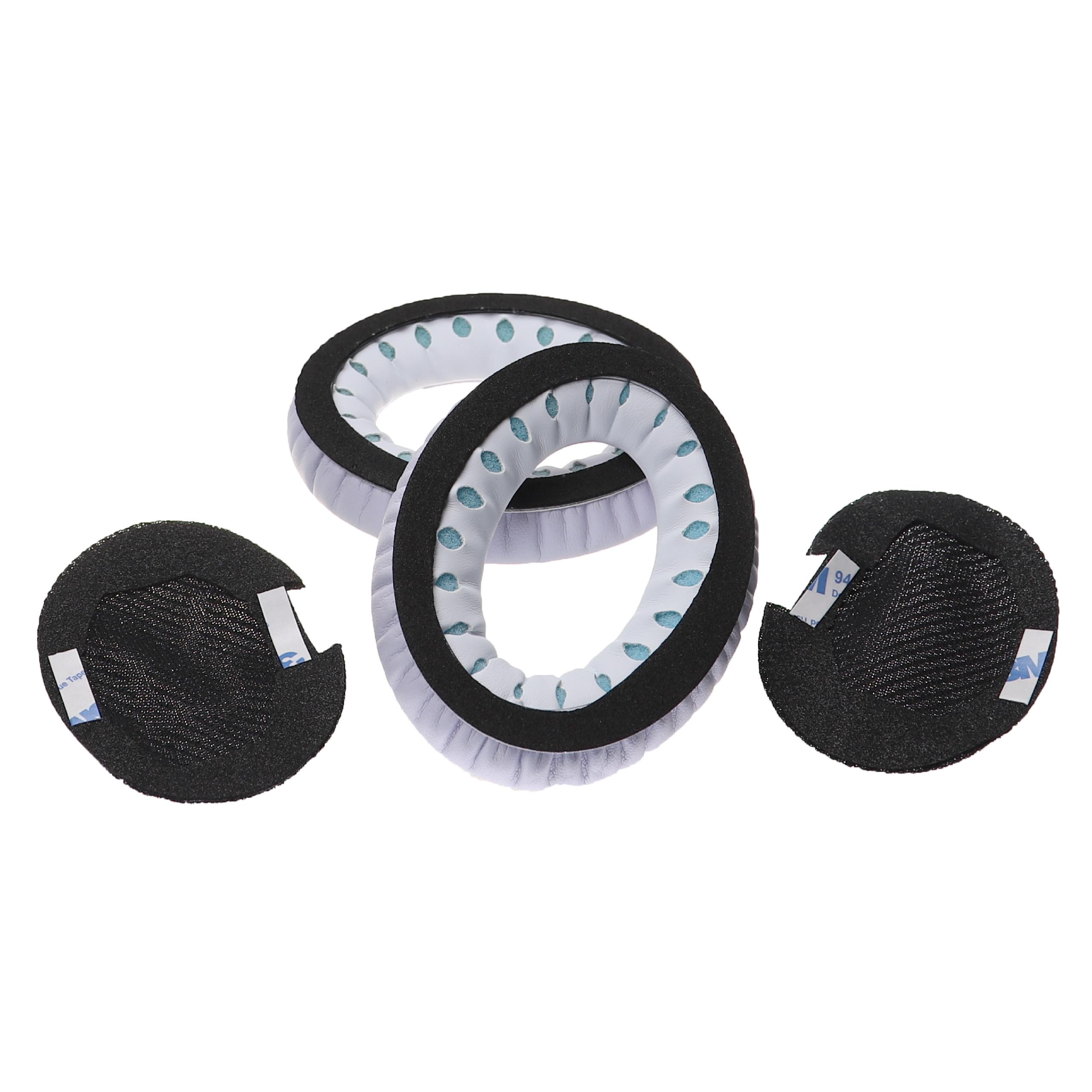 Almofadinhas vhbw para Auscultadores Bose QC2, QC15, QC25, QC35, AE2 - Com Espuma de Memória, 41 mm - Image 2
