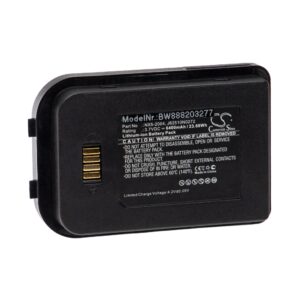 Bateria vhbw para Bluebird Handheld Nautiz (6400 mAh, 3.7 V)