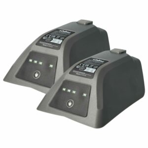 2x Bateria vhbw para Gardena 008A231 Ferramenta Elétrica - 1500 mAh, 18 V, Li-Ion