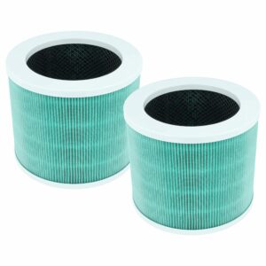 2x Filtro vhbw EPA (E12) e Carvão Ativado para Purificador de Ar Morento HY1800