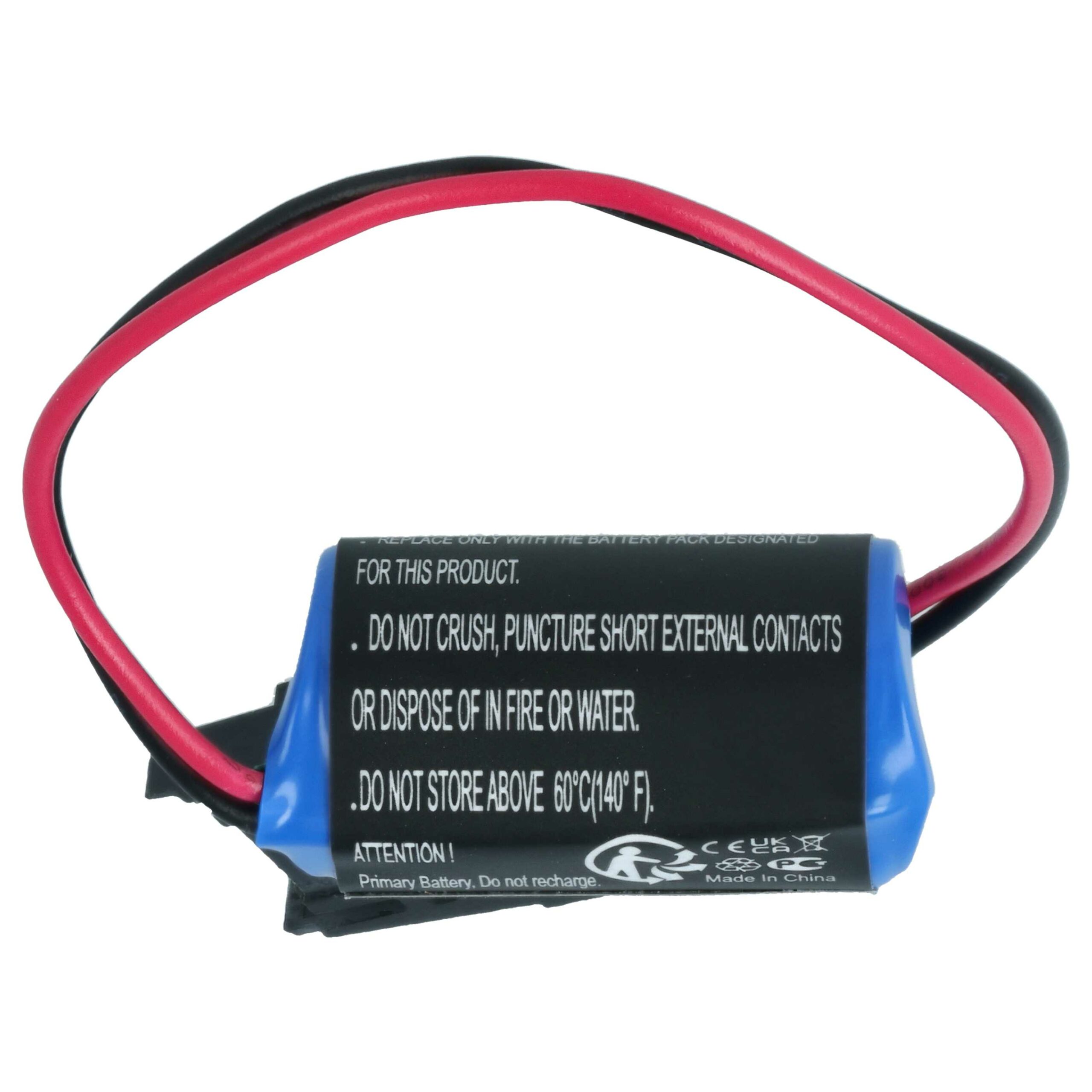 Bateria para Controlador Industrial vhbw 2x 1000mAh 3V Li-MnO2 (Substitui Allen Bradley 1747-BA) - Image 4
