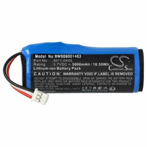 Bateria vhbw para Detector de Metais Minelab Equinox 600, 800 - 5000 mAh 3.7 V Li-Ion
