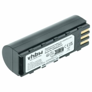 Bateria vhbw para leitor de códigos de barras Symbol Motorola 21-62606-01 - 3400 mAh 3.7 V