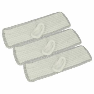 vhbw Conjunto de 6x Toalhetes e Capas de Limpeza para Dirt Devil Vaporex M380, M385 (Substitui 0380005)