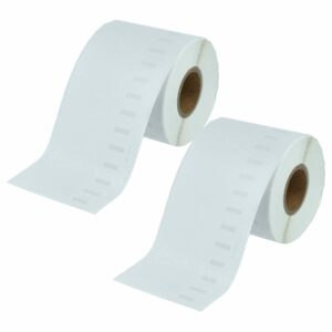 2x Rolo de Etiquetas vhbw substitui Dymo 99019 - 59 mm x 190 mm