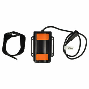 Bateria para luz de bicicleta vhbw 6000 mAh 8.4 V Li-Ion, impermeável — compatível com Huaxi HX-901A
