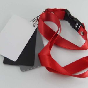 Conjunto de Cartões Cinzentos 3 em 1 vhbw para Câmaras Canon, Nikon, Sony - Cinzento, Preto e Branco