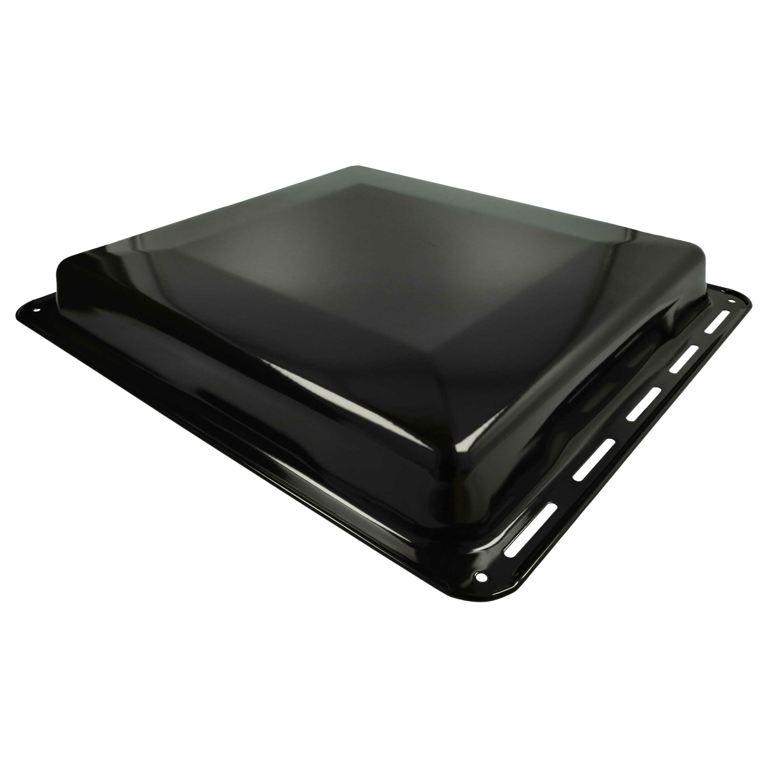 Tabuleiro de Cozedura para Forno AEG 3423981020 vhbw - 42.2 x 37.6 cm, Esmaltado Preto Antiaderente - Image 4