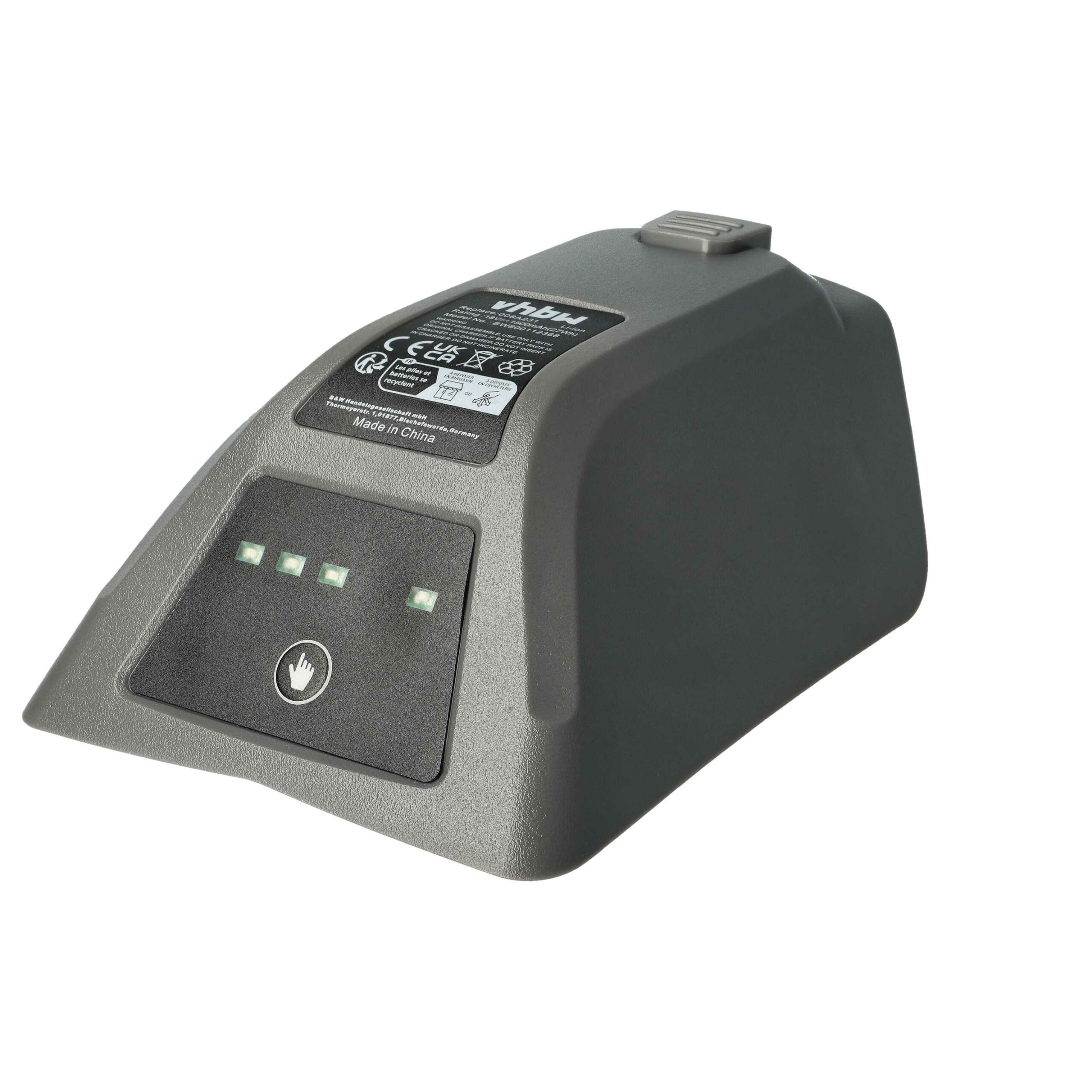 Bateria vhbw para Gardena 008A231 Ferramenta Elétrica - 1500 mAh, 18 V, Li-Ion