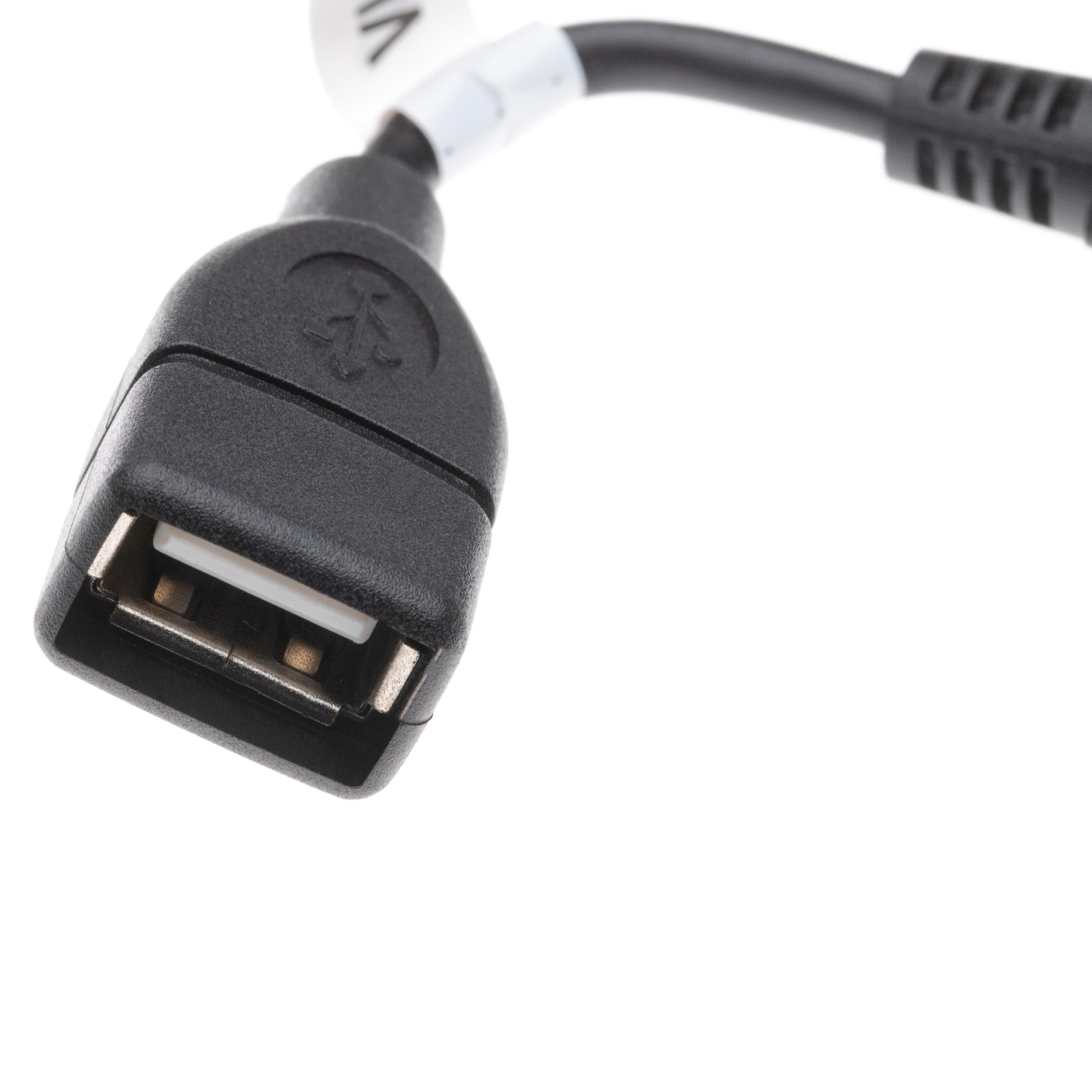 Adaptador OTG vhbw para câmara Sony VMC-UAM1 - mini-USB para USB A - Image 2