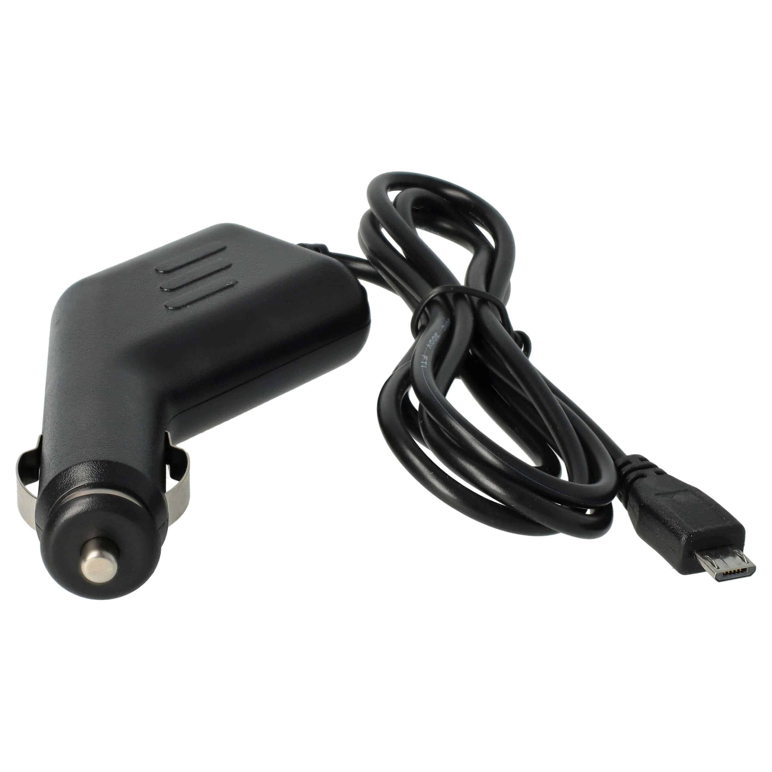 Cabo Carregador de Isqueiro Micro-USB vhbw 1.0A para Olympia, Bea-fon, Telme, Doro - Image 4