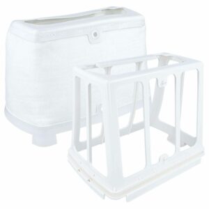 Conjunto de Cesto de Filtro vhbw para Robô de Piscina Aiper Scuba S1, N1, N1 Plus