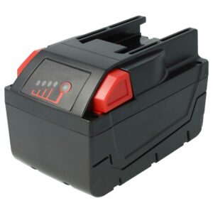 Bateria EXTENSILO para Ferramentas Elétricas AEG Milwaukee 48-11-1830 5000 mAh 28 V Li-Ion