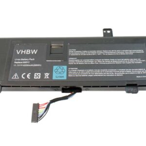 Bateria vhbw para portáteis Dell Alienware 14, M14X (6200 mAh, 11.1 V, Li-Ion)