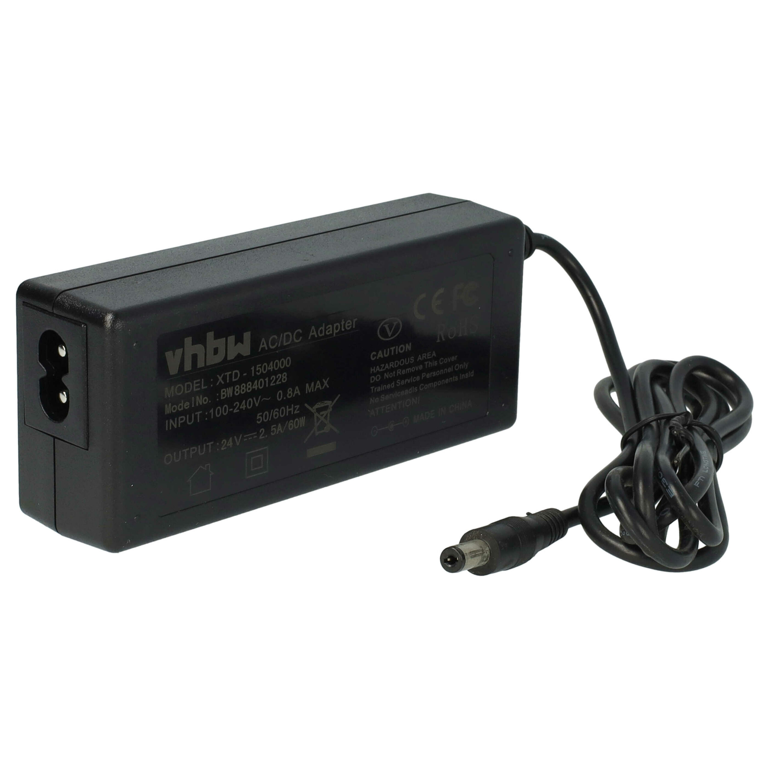 Carregador / Adaptador de Corrente vhbw para Neato BotVac e XV (24V, 2.5A, 60W) - Image 4