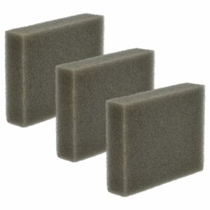 3x Filtro de Esponja vhbw para Aspirador Leifheit Regulus Aqua PowerVac