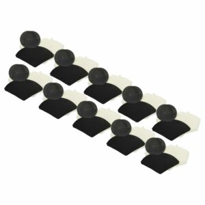 Conjunto de 160 Filtros vhbw para Aspirador FilterQueen Majestic 360