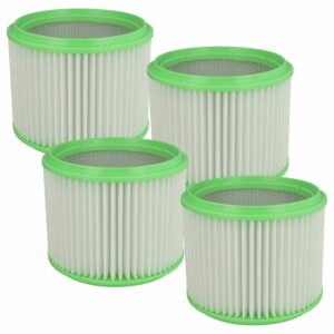 Filtro de cartucho vhbw (4x) para aspirador Gisowatt e Makita (substitui Makita 413525)