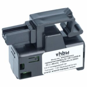 Bateria de Sistema CNC vhbw para Fanuc 30I, 31I, 32I - 1.75 Ah 3 V Li-MnO2