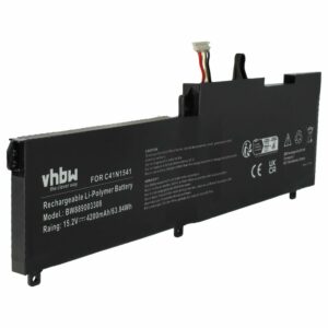 Bateria para Portátil vhbw compatível com Asus C41N1541 4200 mAh 15.2 V