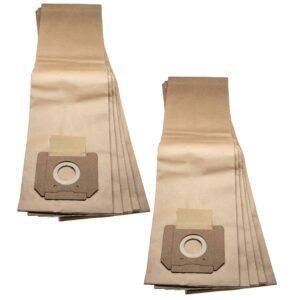 10x Sacos para Aspirador vhbw para Bosch 2607432036 - Papel