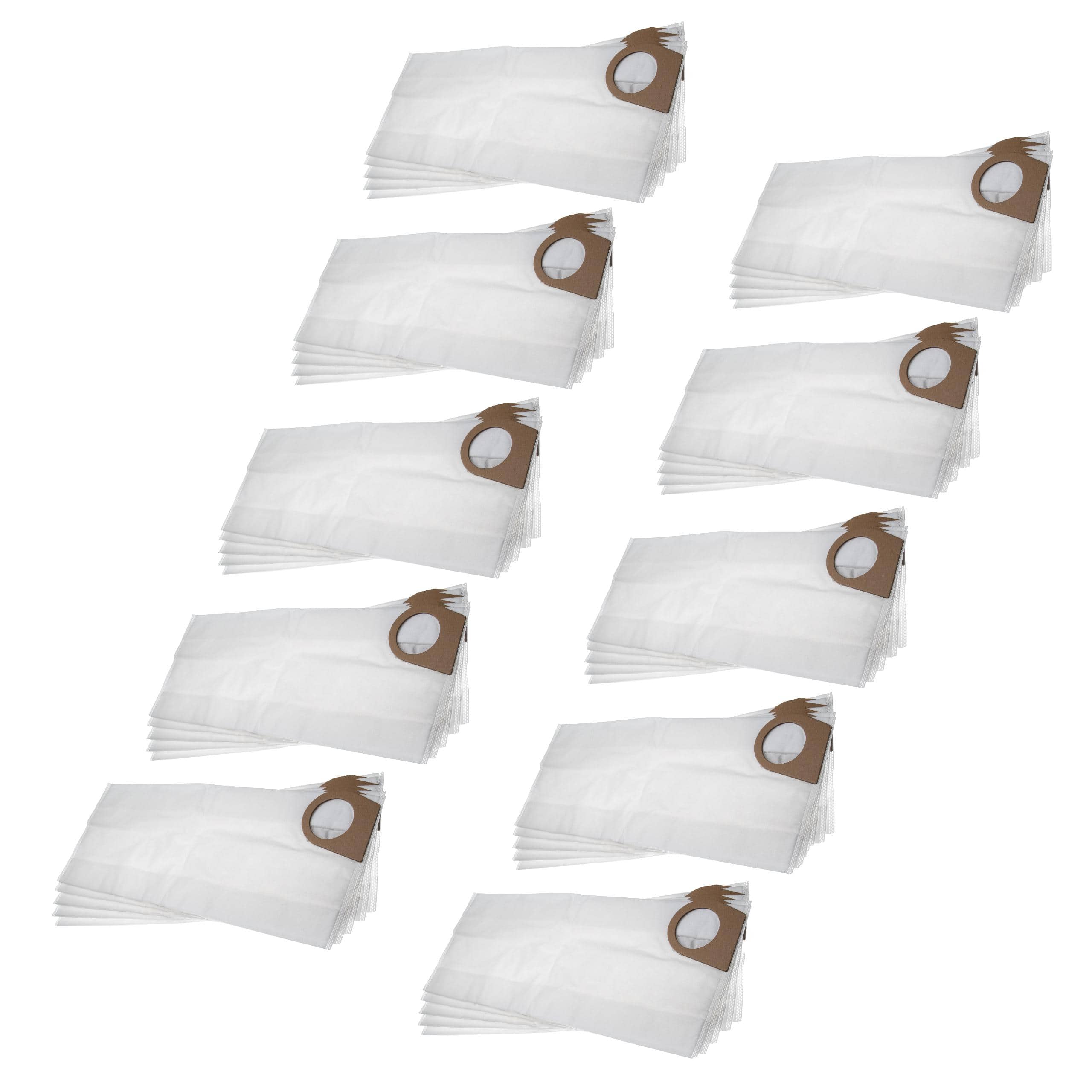 50x Sacos para Aspirador vhbw em Microfibra para Bosch GAS 1000, PAS 900, PAS 1000 - Image 3