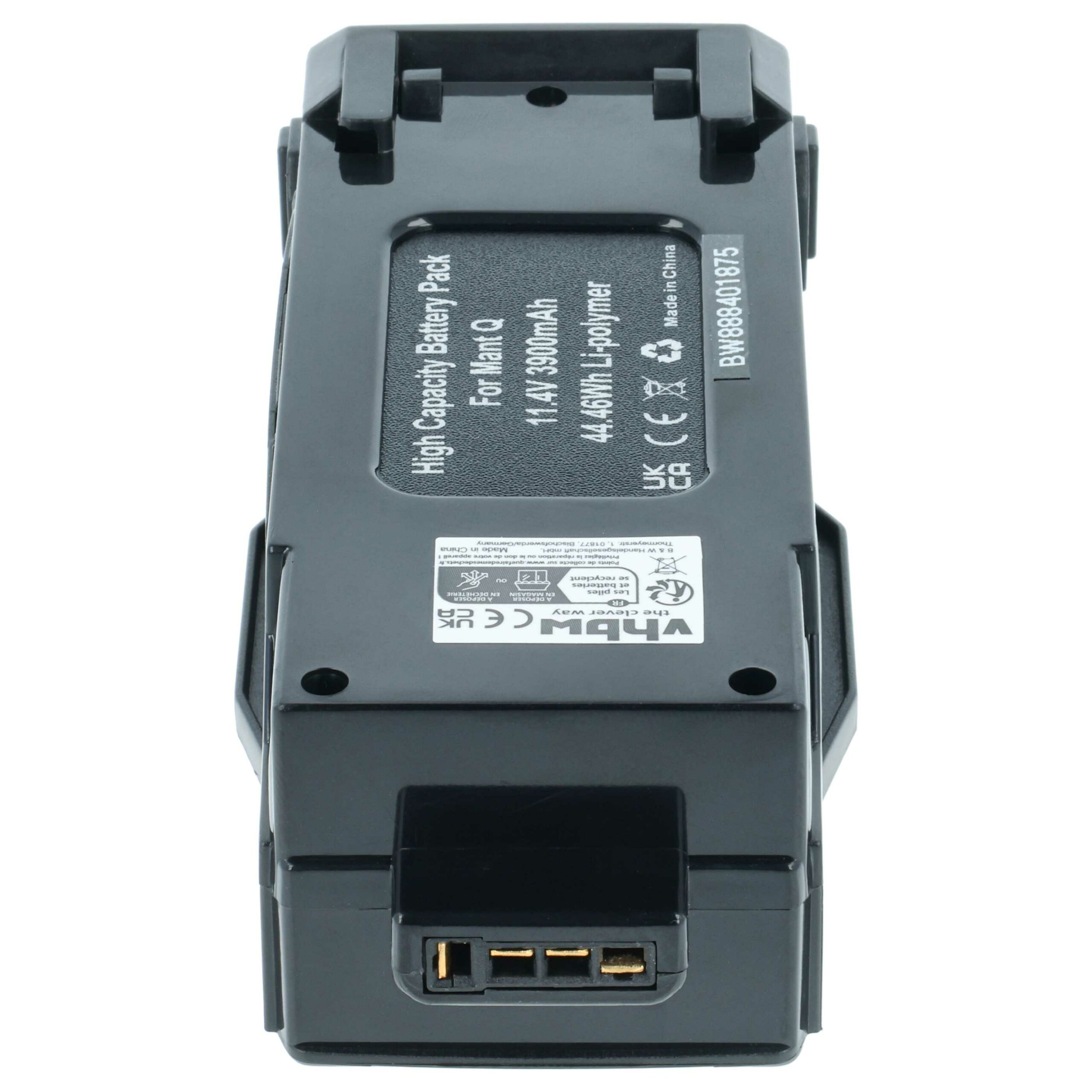 Bateria para Drone vhbw (3900 mAh, 11.4 V, Li-Polymer) para Yuneec Mantis Q / G - Image 4